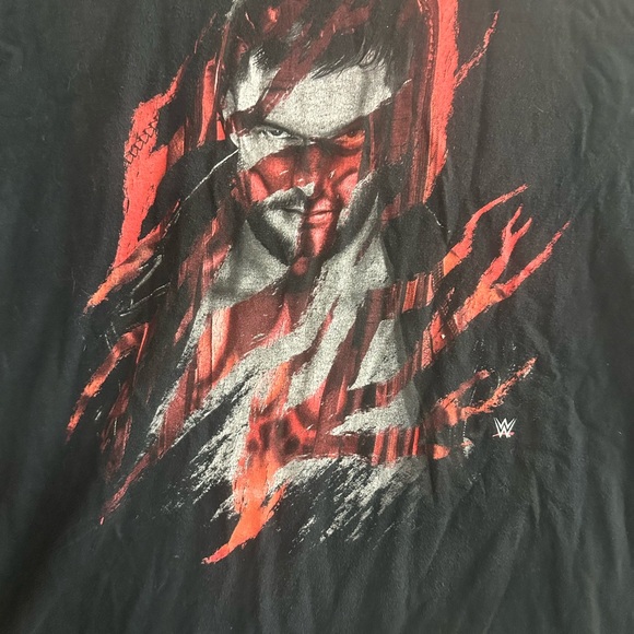 Finn Balor WWE Wrestling Graphic Tee Grunge 2017 Back Print Black Original XXL - Picture 2 of 9